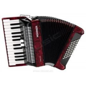 HOHNER BRAVO II 48B VERMELHO ACORDEÃO