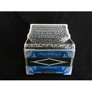 ORGANOLA SUPER DE LUXO AZUL/BRANCO