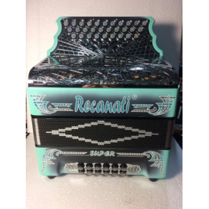 RECANATI R VERDE CLARO/PRETO 12BX