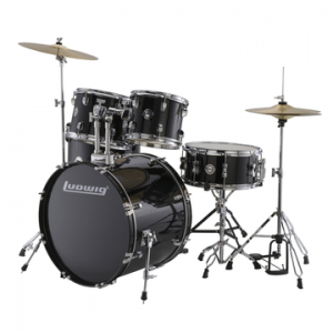 LUDWIG LC170 ACCENT FUSE BLACK CORTEX