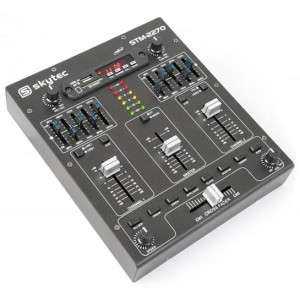 Mesa de Mistura 4 Canais com Efeitos USB/SD/MP3/BLUETOOTH (STM2270) - VONYX