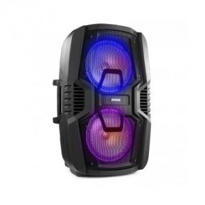 Coluna Amplificada Portátil LED 2x 10" 700W BLUETOOTH/USB/SD (FT210LED) - FENTON