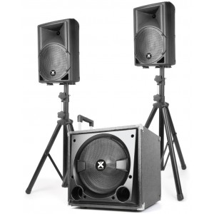 Sistema Som Bi-Amplificado BLUETOOTH/USB/SD/MP3 800W (VX800BT 2.1) - VONYX