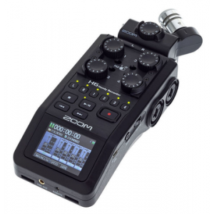 ZOOM H6 BLK GRAVADOR DIGITAL