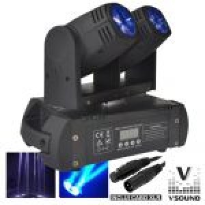 Moving Head Duplo 2 LEDS 12W Duplo DMX LEDMV210RGBW