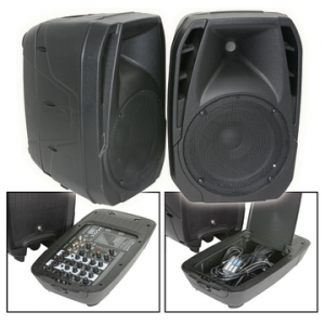 QTX DUET300 SISTEMA SOM COMPACTO BLUETOOTH 2X150W