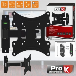 ProK Electronics Suporte para Lcd 12/37" 35KG Preto C/ Braço FX205