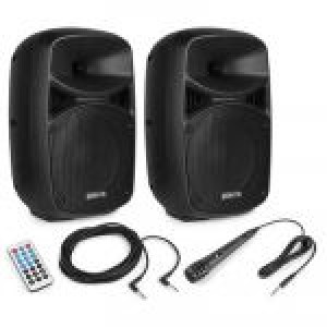Pack 2 Colunas (Activa + Passiva) 8" 400W VPS082A VONYX