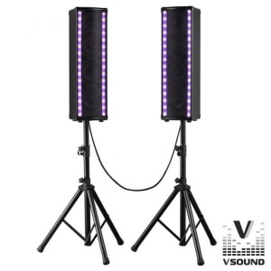 VSound Colunas Ativa+Passiva 3 x 6.5" VSSG65A