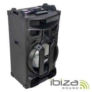 Coluna Amplif. 18" 900W C/ Mesa Mist.IBIZA STANDUP18-MAX