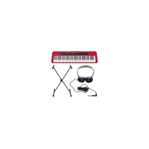 Casio CT-S200 Red + Suporte + Auscultadores Casio CT-S200 Red + Suporte + Auscultadores