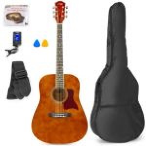 Pack Solojam Guitarra Acústica + Acessórios (Madeira Escura) - MAX