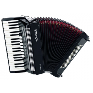HOHNER BRAVO III 80B PRETO ACORDEÃO
