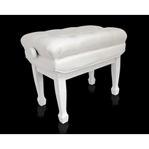 BANCO PIANO REF. 020 DELUXE BRANCO BRILHO