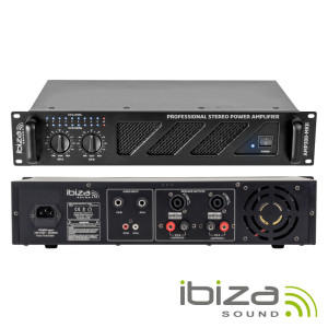 AMPLIFICADOR ÁUDIO 19" 2X240W IBIZA