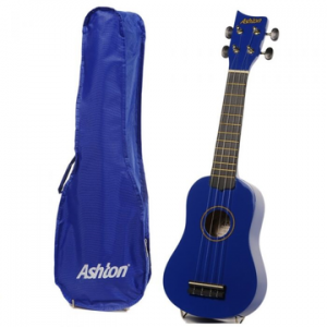 ASHTON UKE100 UKULELE C/SACO AZUL