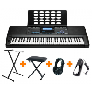 KURZWEIL KP150 TECLADO BUNDLE GOLD