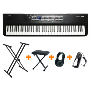 KURZWEIL SP1 TECLADO BUNDLE GOLD