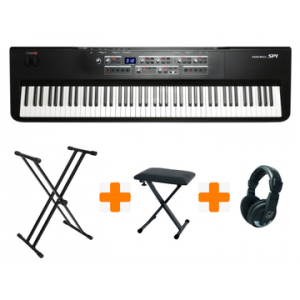 KURZWEIL SP1 TECLADO BUNDLE SILVER