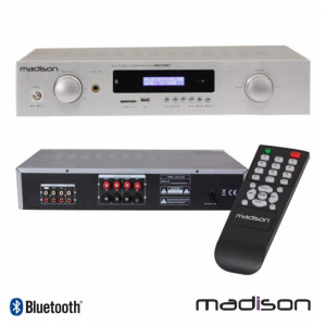 Amplificador Stereo Hifi 2x180W 3 Entradas