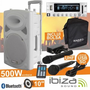 Ibiza PORT10UHF-BT-WH