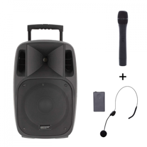 POWER ACOUSTICS MOOVY 12 MK2 USB/SD/BLUETOOTH C/ MICRO