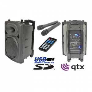 QTX QR15PA PA PORTÁTIL 15” 500W