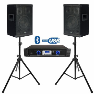 CONJUNTO SOM AMPLIFICADO 800W