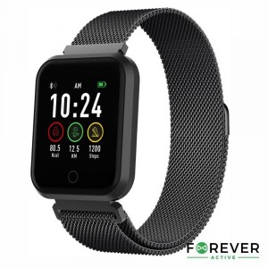 Smartwatch Forever Multifunções P/ Android iOS Preto - SW-300BK