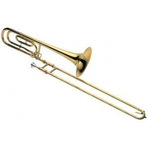 TROMBONE TENOR J.MICHAEL TB550L EN SIB/FA TUBO LARGO