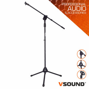 SUPORTE P/ MICROFONE PROFISSIONAL VSOUND