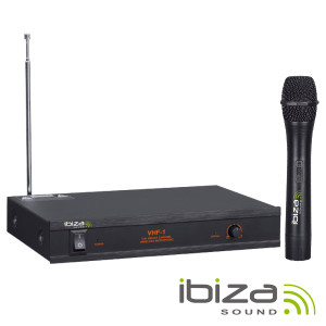 CENTRAL MICROFONE S/ FIOS 1 CANAL VHF 203.5MHZ IBIZA