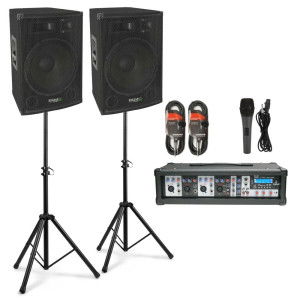 CONJUNTO SOM AMPLIFICADO 600W