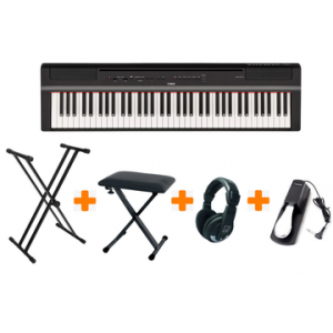 YAMAHA P121B BUNDLE PLUS