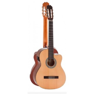 GUITARRA CLÁSICA ADMIRA ALBA 4/4 SERIE INICIACIÓN ELECTRIFICADA CON CUTAWAY BRILLO
