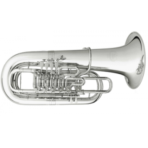 B&S PERANTUCCI 3100 TUBA FÁ PRATEADA