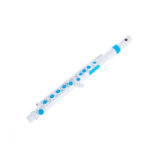 NUVO J-FLUTE 2.0 N220JF-BL BRANCA/AZUL FLAUTA TRANSVERSAL