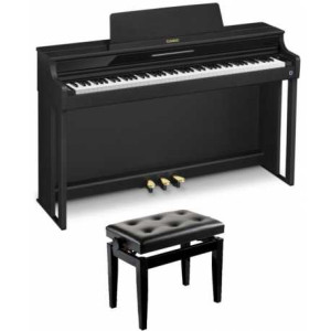 PIANO CELVIANO AP-550BK + BANQUETA BGM