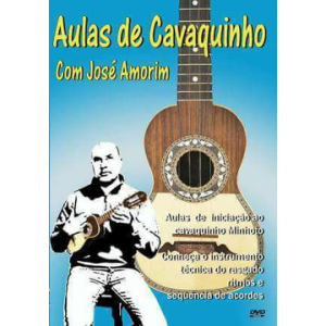 DVD AULAS DE CAVAQUINHO JOSÉ AMORIM