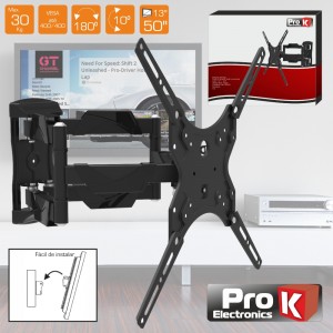 Suporte Lcd/LED 13/50" C/ 2 Braços Vesa 400/400 30kg PROK  FX214