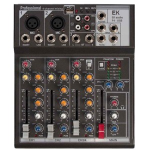 MESA DE MISTUA EK AUDIO F4USB MESA DE MISTUA EK AUDIO F4USB