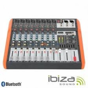 Mesa De Mistura 8 Canais 6 Entradas MX802 IBIZA