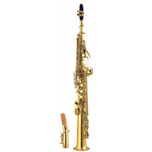 Saxofone Soprano OQAN Oss-610 (Afinação: Bb - Dourado)