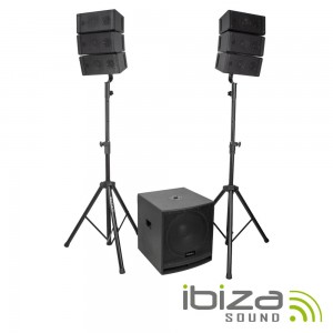  Line-Array Ativo CUBE15A-ARRAY 800W IBIZA
