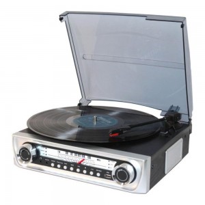 Gira-Discos 33/45/78RPM 2x20W TD13